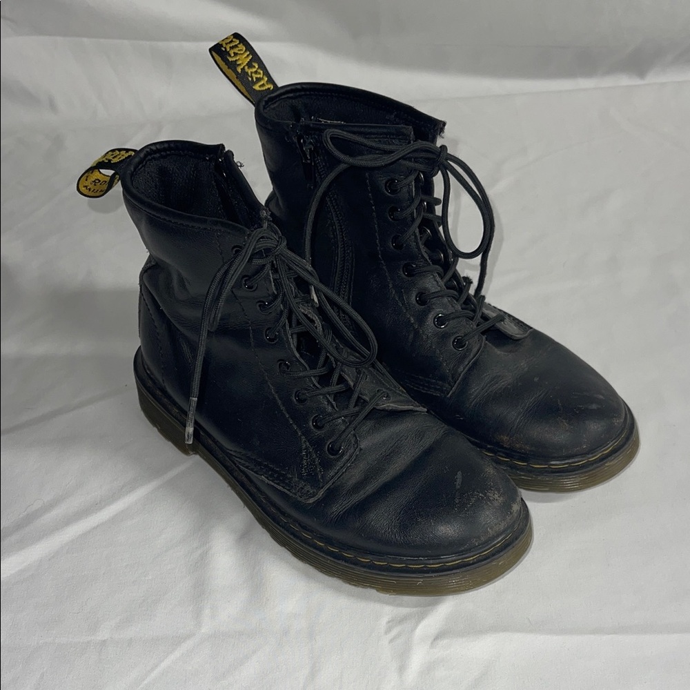 Dr. Martens Black Lace-Up Boots